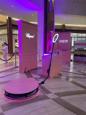 للبيع مشروع جاهز استاند تصوير 360