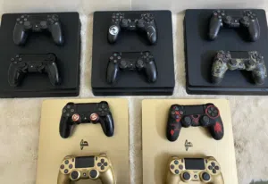 للبيع بلاستيشن ps4 slim 500 نظيف جدا