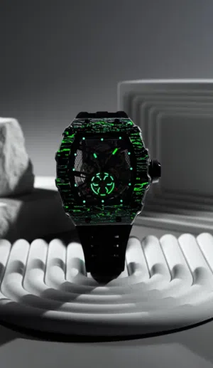 Btomic Watch (Hercules) Carbon fiber Model : BA-653