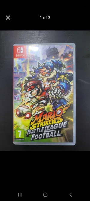 2 Switch Games , smurfs and mario soccer