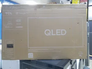 شاسة 43 بوصة TCL QLEDاسمارت فوركي الموديل الحديث بسعر 260$