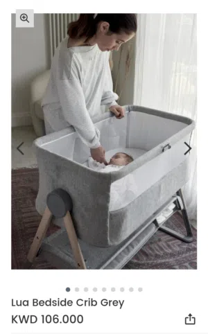 Barely Used baby Crib