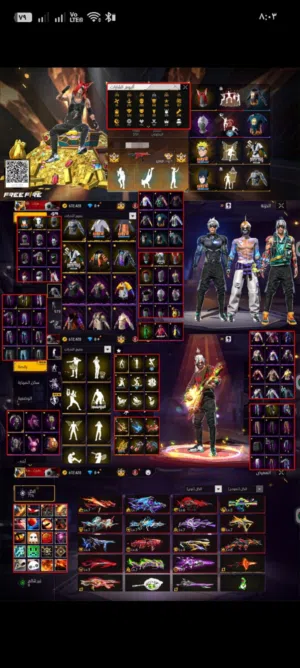 Free Fire Accounts and Characters for Sale in Alexandria
