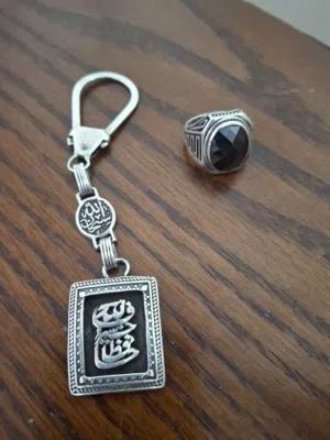 خاتم  وميداليه فضه