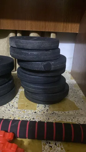 دمبلص  بار + وزن 20 كيلو  ا