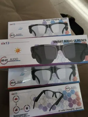 six13 Smart Audio Glasses BT 5.4 UV400 - 6 Pcs Sealed+Unbox JVT