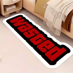 Wasted Symbol Rug – 150 cm Trendy Street Style Rug