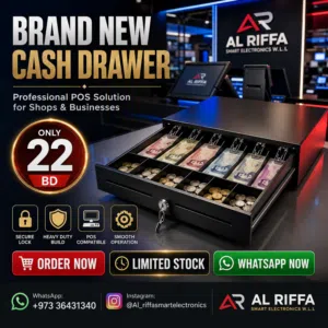 Brand New Heavy Duty Cash Drawer Strong Body With Lock (Price 22/-BD Only)
