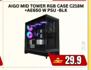 Aigo Gaming pc case in Offer.