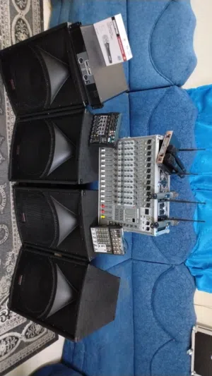 للايجار دي جي يومي توصيل لجميع جها السلطنه speakers for rent in all oman with all items