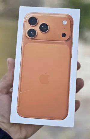 iPhone 17 Pro Max 256GB Orange E-sim كفالة الوكيل الرسمي I system ووكلاء ابل بالاردن