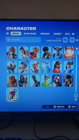 حساب فورتنايت 66 سكن واكسات ممتازه