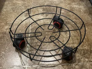 Sturdy Mobile Plant Stand with Smooth-Rolling Wheels