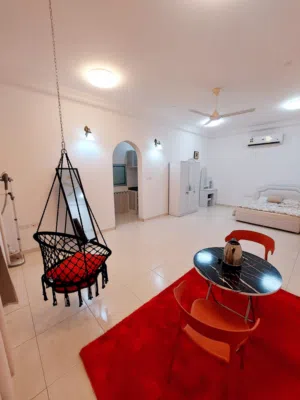 استديو مفروش للموظفات فقط في الموالح الجنوبيه / الوصف مهم