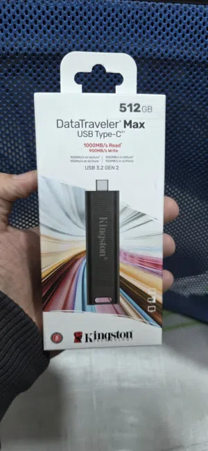 Kingston 512 gb original 1000MB/s تشبك على  الآيفون او الأندرويد مباشرة لتخزن عليها صورك و فيديوهاتك