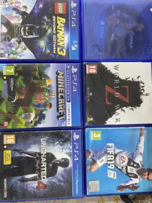اشرطه ps4 مستخدمة