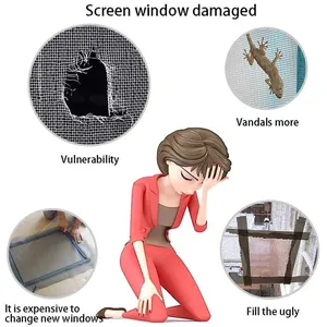 Insect Screen Repair Kit/ Anti Mosquito Stickers