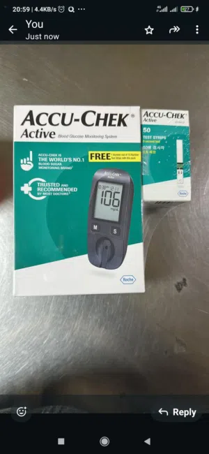 accu_ cheak active meter kit