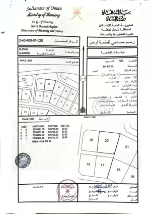 Residential Land for Sale in Al Batinah Suwaiq