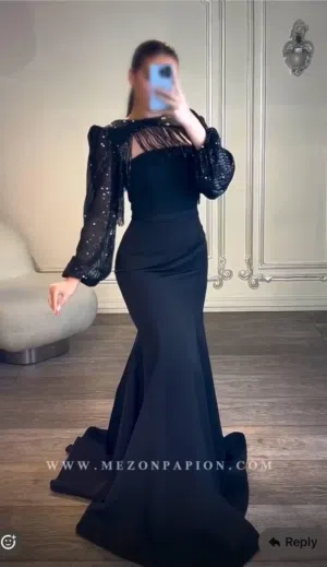 فساتين سهره طويله