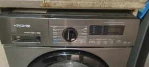 krome 7kg front loader fully automatic washing machine