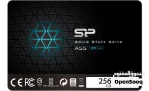 هارد SSD Silicon Power A55 سعة 256GB جديد (تسريع اللابتوب والكمبيوتر قابل للتفاوض بشي بسيط