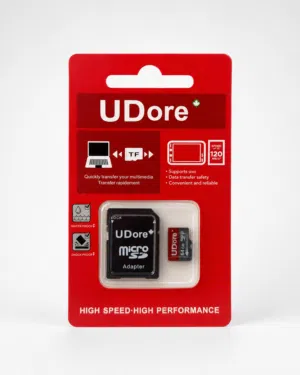 UDore 64GB microSD + Adapter / ذاكرة UDore 64GB مع أدابتر