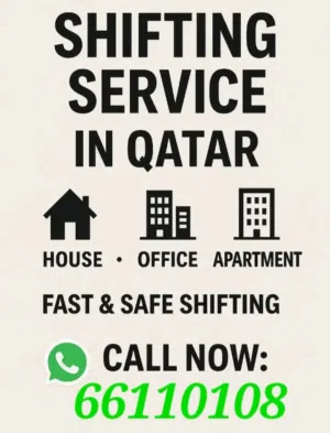 Shifting Moving Pickup Service Qatar