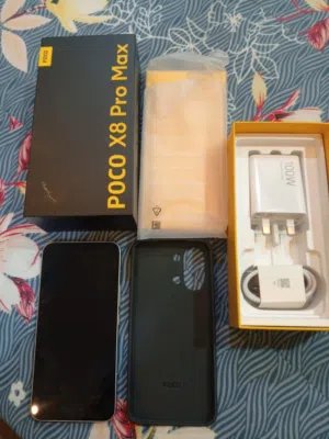Xiaomi Poco X8 pro max..12gb Ram and Storage 512gb