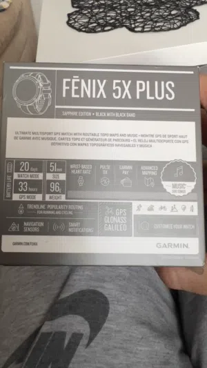Garmin Fenix 5x plus Sapphire edition جارمن فينيكس