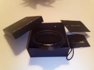 Massimo Dutti Braided Leather Bracelet اسوارة ماسيمو دوتي جلد