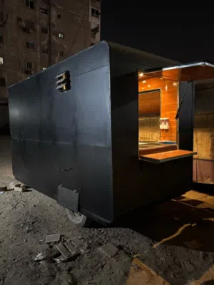 وحدة طعام متنقله  Food truck  كرفان  مطاعم متنقل
