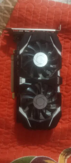 كرت 1050ti 4g msiنضافه عاليه مثل ما موضح سعره 75وبي مجال شوف الوصف