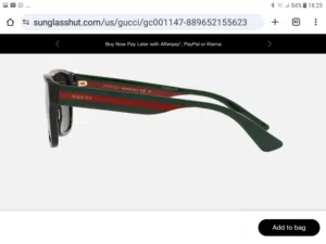 . جوتشي GUCCU إطار نظاره إيطالي