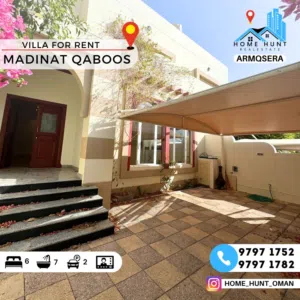 MADINAT QABOOS GREAT QUALITY 5+1 BR VILLA