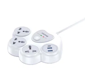 Huntkey SZN307C F2O Charger Pub Station Surge Protect Power Strip 1.5M وصلة كهرباء هانتكي