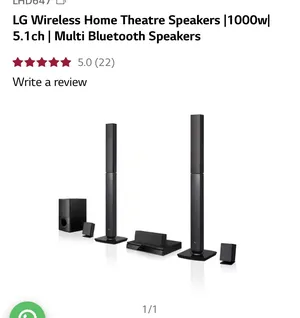 LG HOME THEATER LHD657