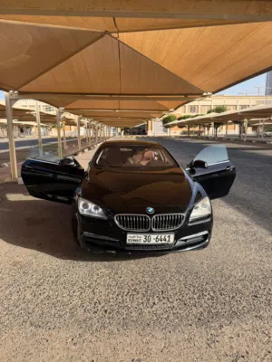بي ام دبليو الفئة 6 كوبيه 2014 أسود بافضل حال مع مواصفات أوروبية 640i