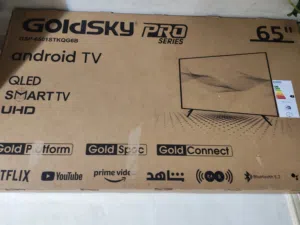 شاشه جولد سكاي 65انش QLED فل سمارت  بسعر حرق.