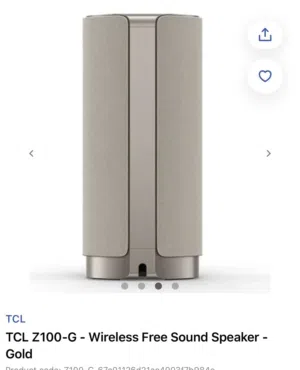 Tcl Z100-G wireless free sound speaker