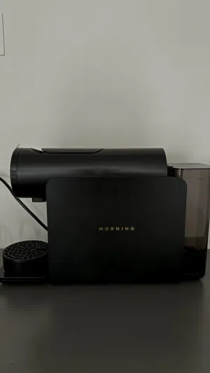 مكينة قهوة ( The Morning Machine - Black) - تقدر تحضر قهوتك عن طريق تطبيق الهاتف النقال (فكرة جديدة)