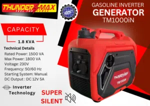 1.8kva silent generator