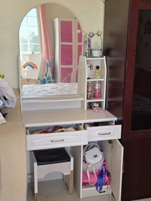WARDROBE AND DRESSING TABLE