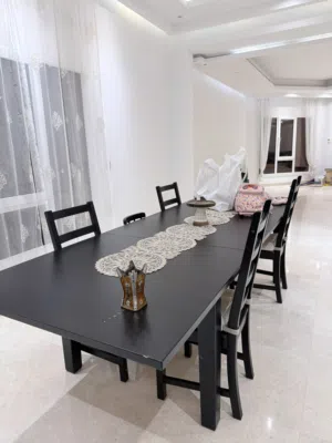 IKEA 8 extendable to 12 dining table
