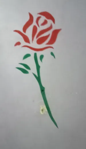 استنسل يدوى