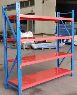 Heavy-Duty Metal Storage Rack
