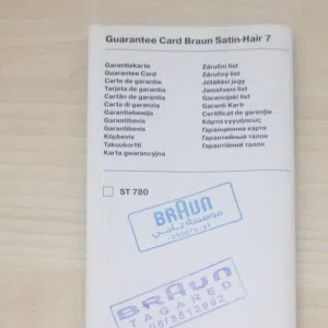 Braun Stain.Hair 7 مكوى لتصفيف الشعر   المموج والمجعد من ماركة براون  ..............................