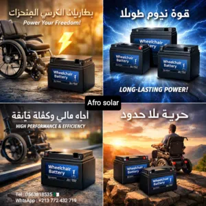 بطاريات الكرسي المتحرك