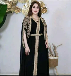 جلابيات رروعه موديل مغربي عدات الوان