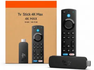 Fire TV Stick 4K Max 16GB WiFi 6E Streaming Device with Alexa Voice Remote Dolby Vision in-built Tv